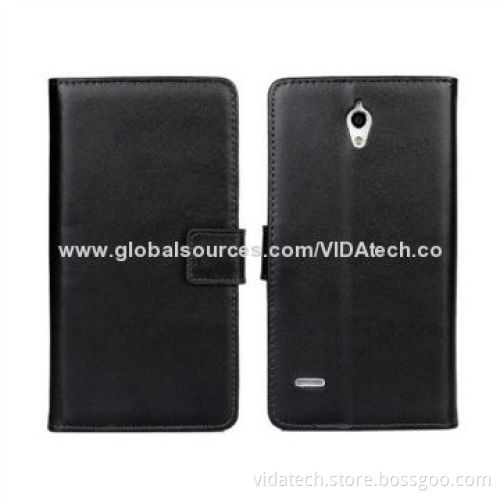 Leather Case with Standing for Huawei Ascend G700